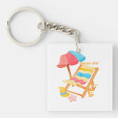 Douceur d'été sleutelhanger (voorkant)