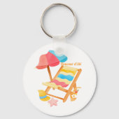 Douceur d'été sleutelhanger (Voorkant)