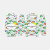 Douche aanpassen  bedankdoosjes (Uitgevouwen)