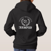 Douche argumenten kampioen hoodie (Achterkant)