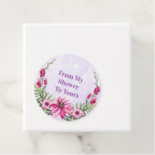 Douche cadeau bedankjes labels (In situ)