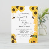 Douche de mama om baby shower te zijn kaart (Staand voorkant)