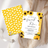 Douche de ouders om baby shower bij te zijn kaart