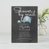 Douche door de post lange afstand besprenkelen kaart (Staand voorkant)