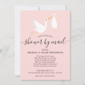 Douche door de post lange afstand strooi kaart (Voorkant)