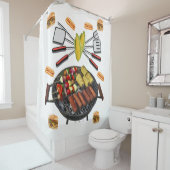 Douche Gordijn Barbecue (In situ)