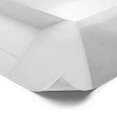 Douche Highland Koe Badkamer Zwart-wit Poster (Hoek)