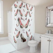 douche leopard douwergordijn douchegordijn (In situ)