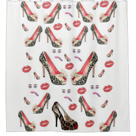 douche leopard douwergordijn douchegordijn