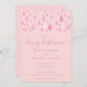 Douche op afstand / strooi door de post kaart (Voorkant / Achterkant)