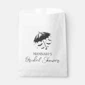 Douche Paraplu Vrijgezellenfeest Bedankzakje (Voorkant)