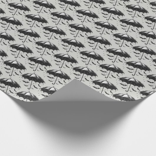 Douche Paraplu Vrijgezellenfeest Cadeaupapier (Hoek)