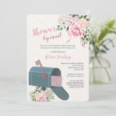 Douche per Mail Bruidsdouche Uitnodiging (Staand voorkant)
