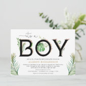 Douche per mail Het is een oerwoud van een jongens Kaart (Staand voorkant)