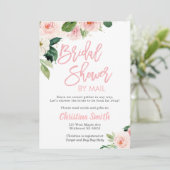 Douche per post Bruids Douche Uitnodigingen (Staand voorkant)