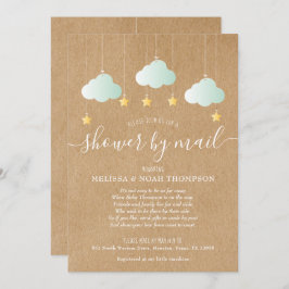 Douche per post lange afstand besprenkeling kaart