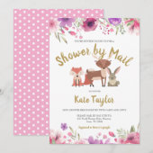 Douche per post lange afstand strooi kaart (Voorkant / Achterkant)