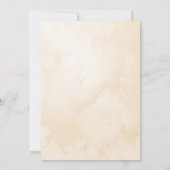 Douche per post Neutraal beer Modern baby shower Kaart (Achterkant)