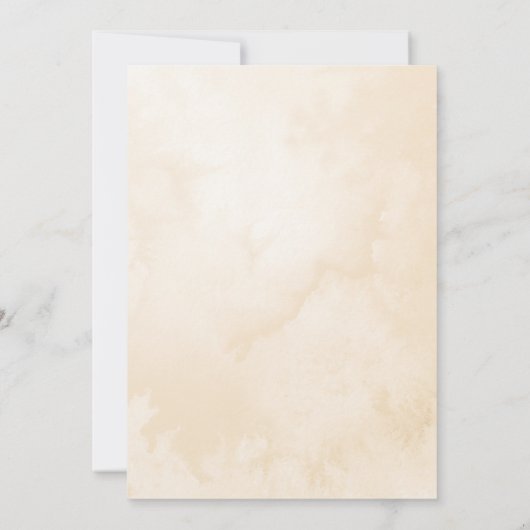 Douche per post Neutraal beer Modern baby shower Kaart (Achterkant)