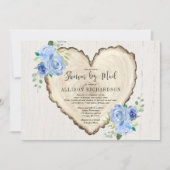 Douche per post Rustic Valentijnsdag boy baby Kaart (Voorkant)