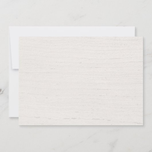 Douche per post rustieke bosdieren baby shower kaart (Achterkant)