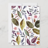 Douche per post van Afar Elephant Pink baby shower Kaart (Achterkant)