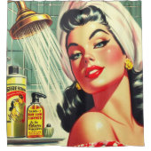  douche Pin Up Douchegordijn (Voorkant)