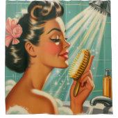  douche Pin Up Douchegordijn (Voorkant)
