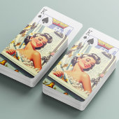  douche Pin Up Pokerkaarten