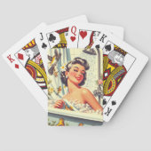  douche Pin Up Pokerkaarten (Achterkant)