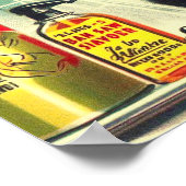  douche Pin Up Poster (Hoek)