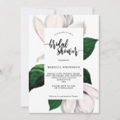  douche - uitnodiging voor de bridal van magnolia (Voorkant)