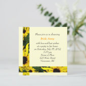 douche - uitnodigingen (Staand voorkant)