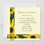 douche - uitnodigingen (Voorkant)