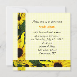 douche - uitnodigingen