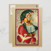 douche van het hart briefkaart (Voorkant / Achterkant)