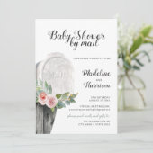 Douche via bloemengroene virtuele langeafstandsver kaart (Staand voorkant)