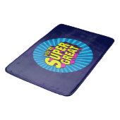 Douchebevestiging Je bent super geweldig Badmat (Gekanteld)