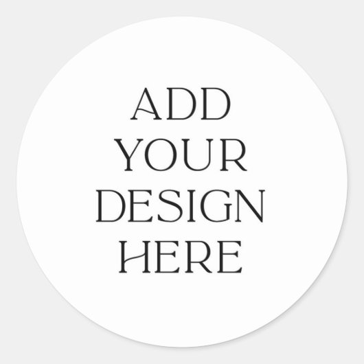 Doucheer Dank Je Favor Stickers | Gedrukte Sticker (Voorkant)