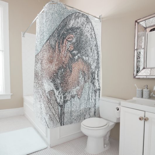 Douchegordijn (In situ)