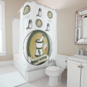 Douchegordijn Apotheek Tech (In situ)