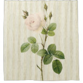 Douchegordijn Beige Floral (Voorkant)