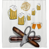 Douchegordijn Bierfeest (Voorkant)