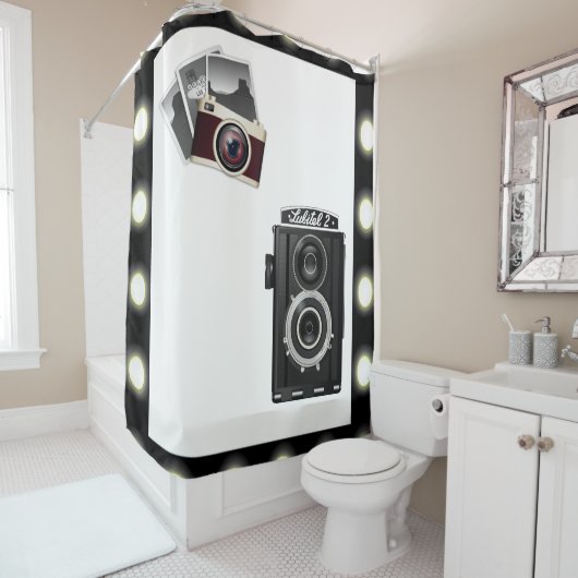 Douchegordijn Camera (In situ)