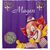 douchegordijn clown (Voorkant)