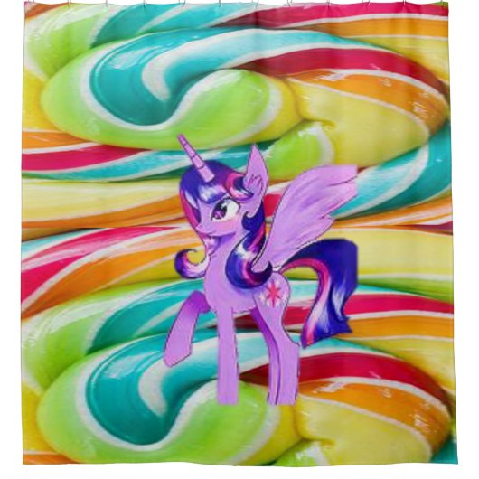 Douchegordijn Eenhoorn (Voorkant)