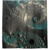 douchegordijn - F925 "Metallica" (Voorkant)