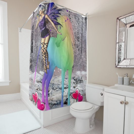 douchegordijn fee (In situ)