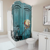 Douchegordijn  Fietsbloem (In situ)