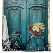 Douchegordijn  Fietsbloem (Voorkant)